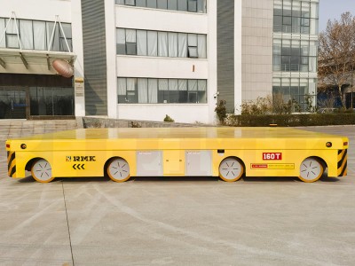 160 тонн Транспортер с тяжелой нагрузкой Omnideerational Mobile Trackless Transfer Cart